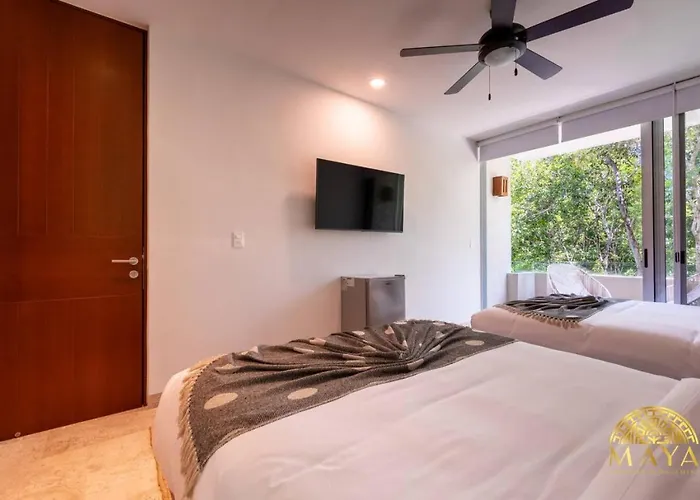 Nhoa 206a Lux 2br Jungle View In Aldea Zama Ferienhaus *