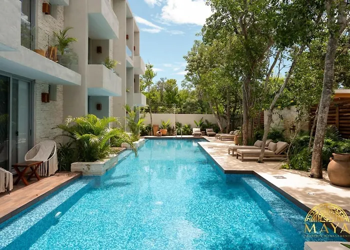 Ferienhaus Nhoa 206a Lux 2br Jungle View In Aldea Zama Tulum