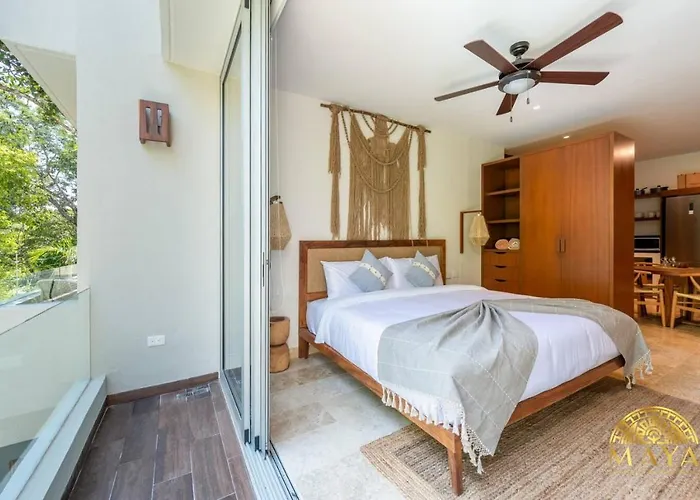 Nhoa 206a Lux 2br Jungle View In Aldea Zama Ferienhaus