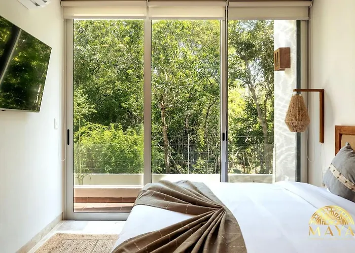 Nhoa 206a Lux 2br Jungle View In Aldea Zama Ferienhaus Tulum